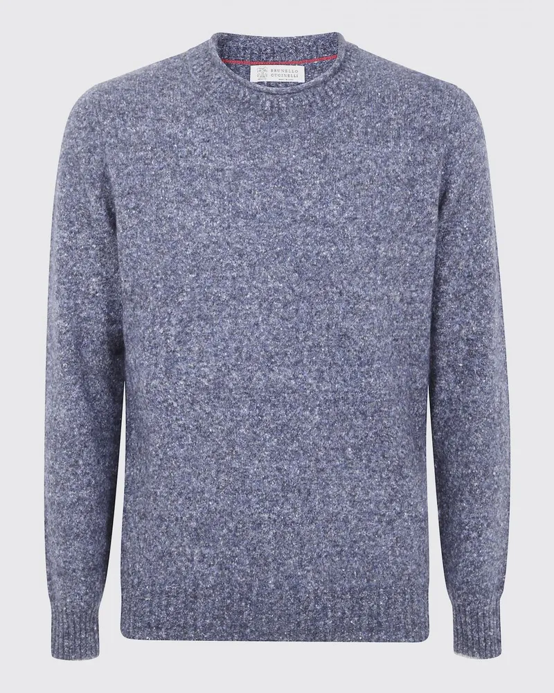 Brunello Cucinelli Pullover herren Denim