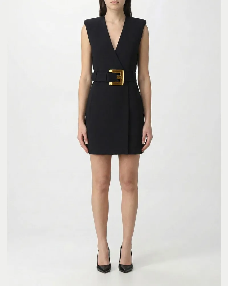 Balmain Kleid damen Schwarz