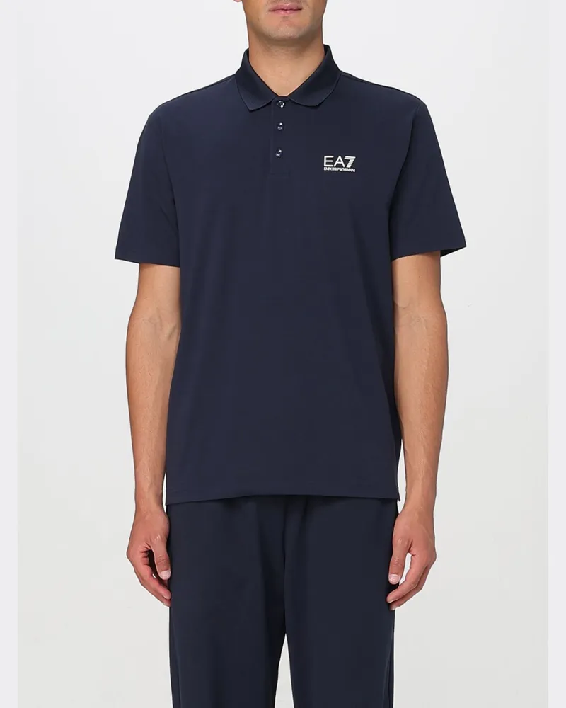 EA7 Polo herren Blau