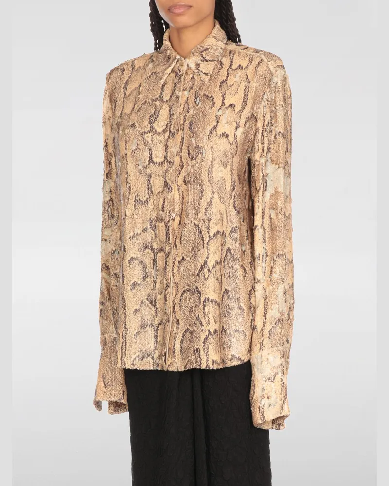 Dries van Noten Hemdbluse damen Beige