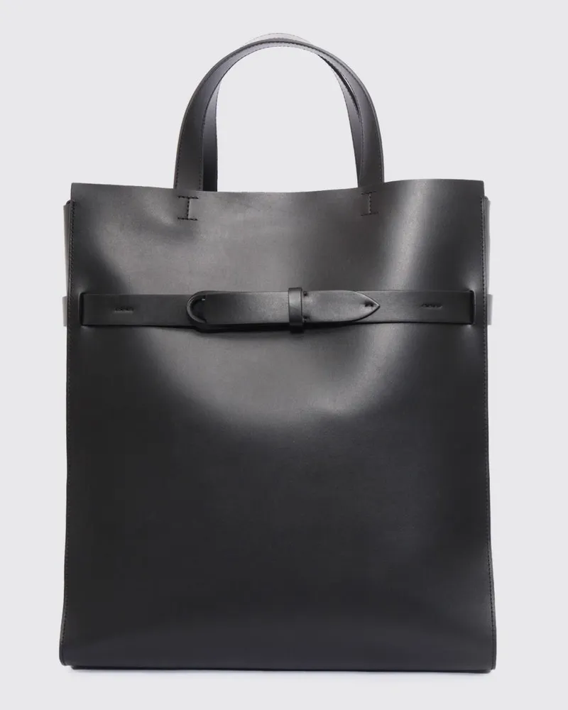 Orciani Ledertasche Schwarz