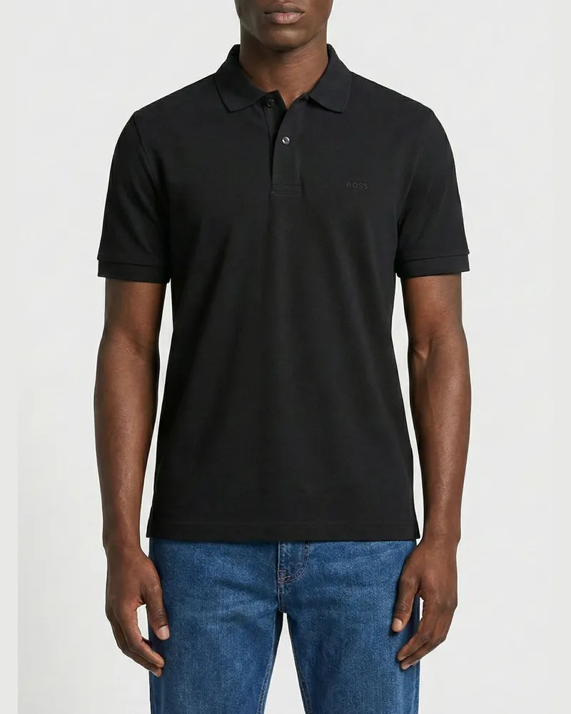 HUGO BOSS Polo herren Schwarz