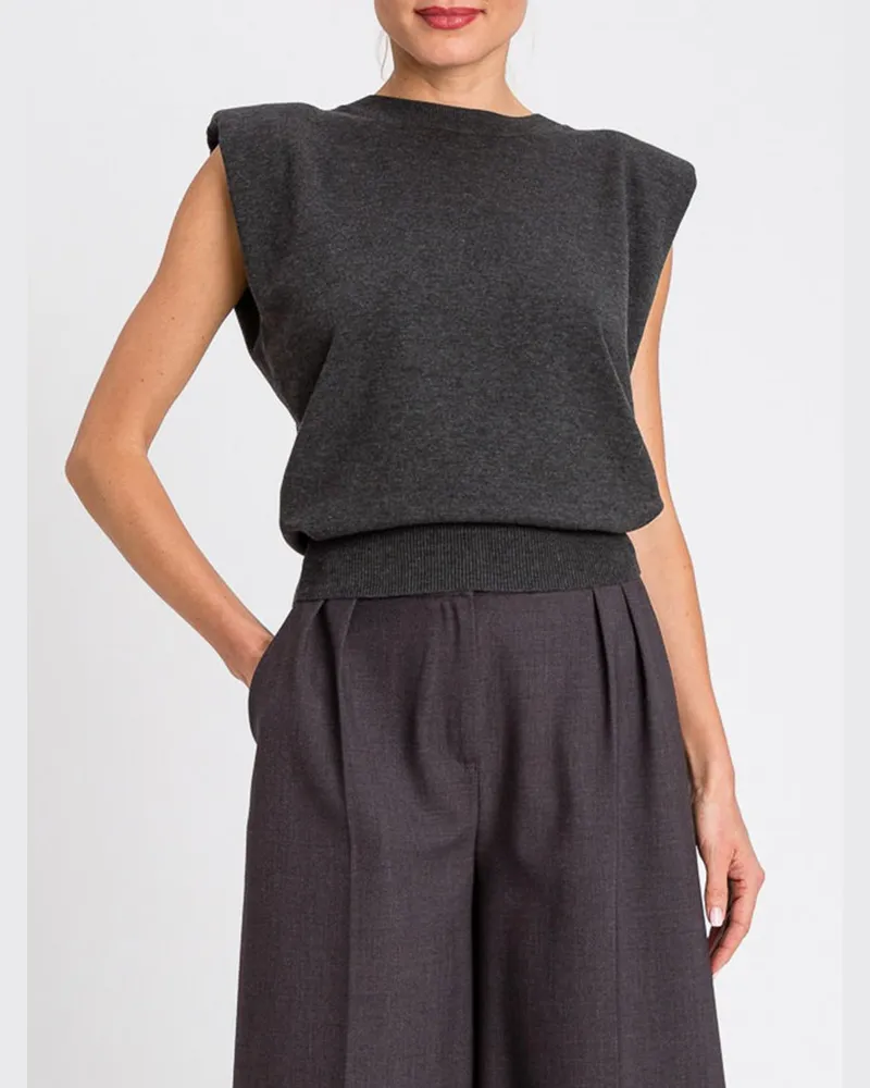 Twin-Set Top damen Grau