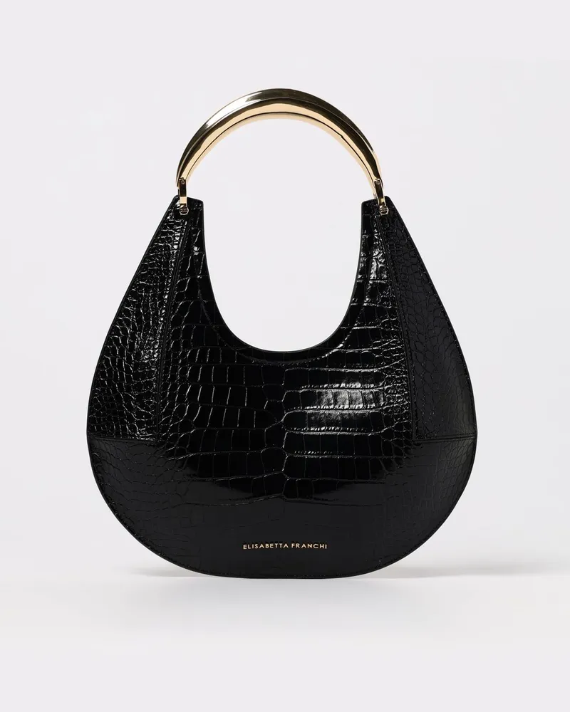 Elisabetta Franchi Schultertasche damen Schwarz