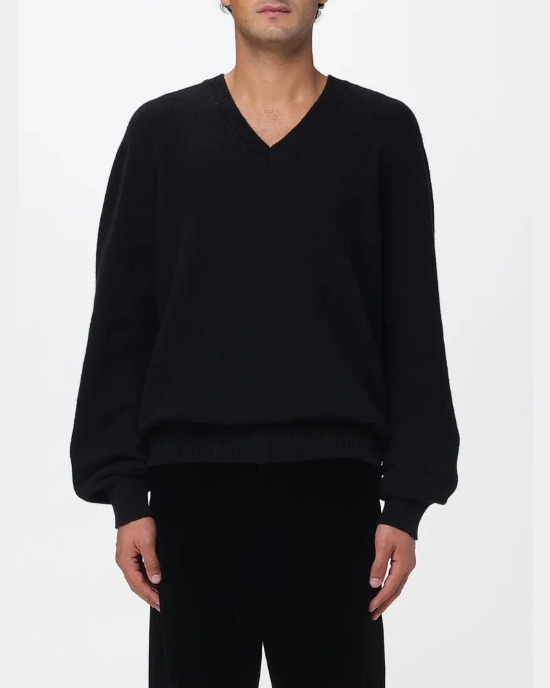 Laneus Pullover herren Schwarz