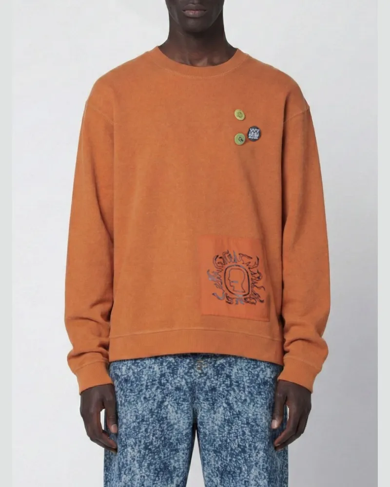 Brain Dead Pullover herren Camel