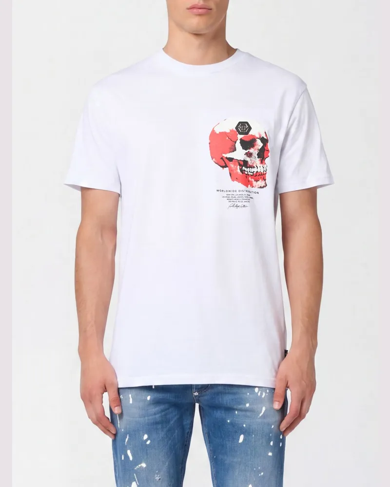 Philipp Plein T-shirt herren Weiß