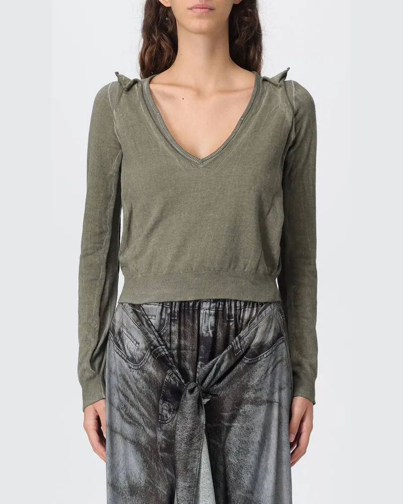 Diesel Pullover damen Grün