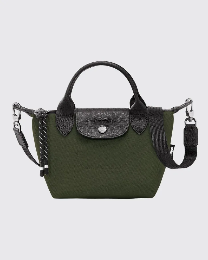 Longchamp Le Pliage Energy Canvas-Tasche Kaki