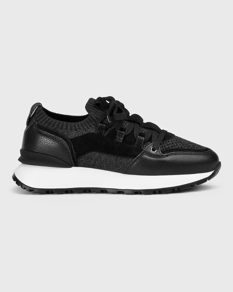 Doucal´s Sneakers damen Schwarz
