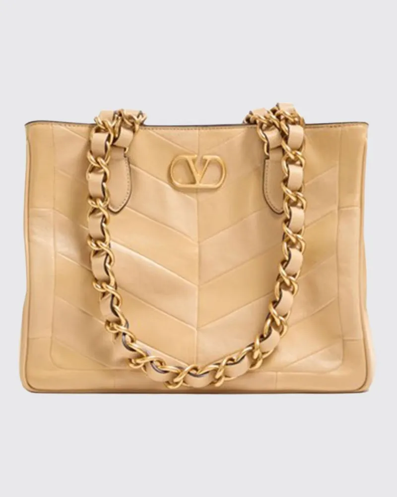 Valentino Garavani Schultertasche damen Beige