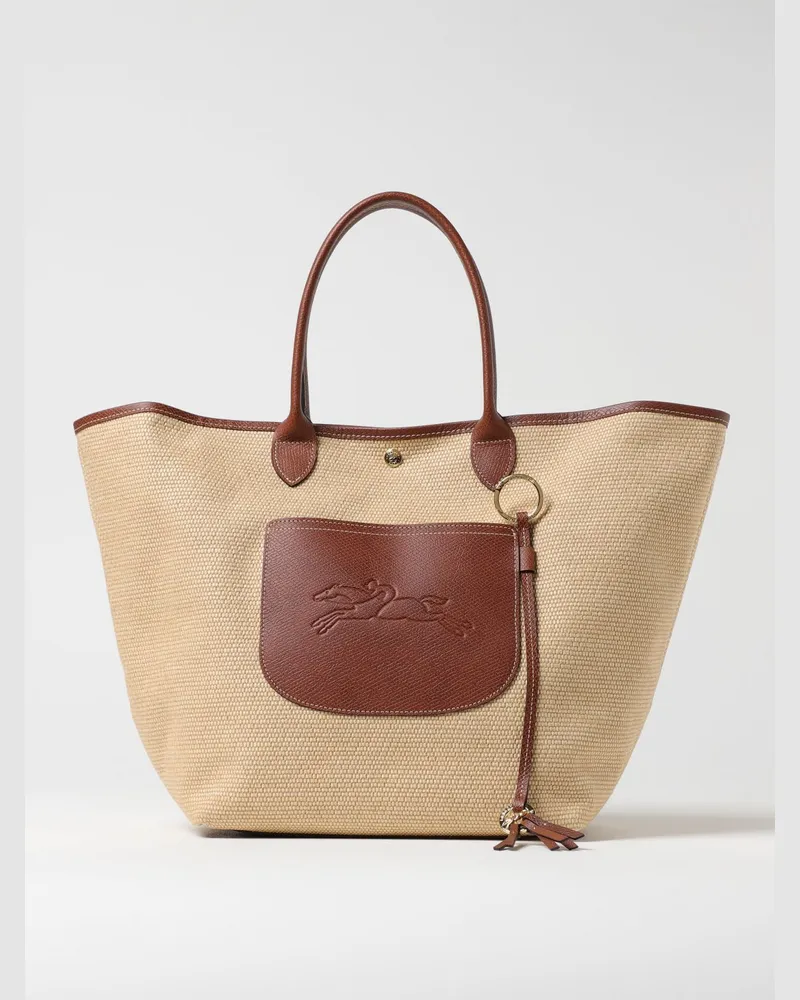 Longchamp Schultertasche damen Braun