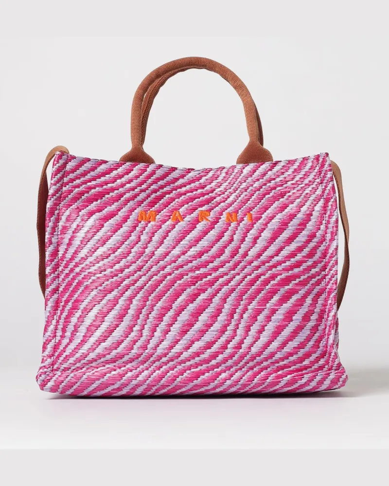 Marni Schultertasche damen Violett