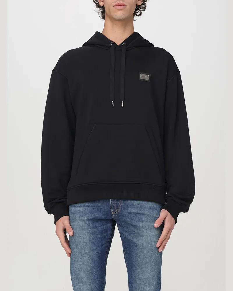 Dolce & Gabbana Sweatshirt herren Dolce & Gabbana Schwarz