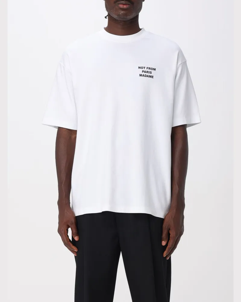 Drôle de Monsieur T-shirt herren Weiss