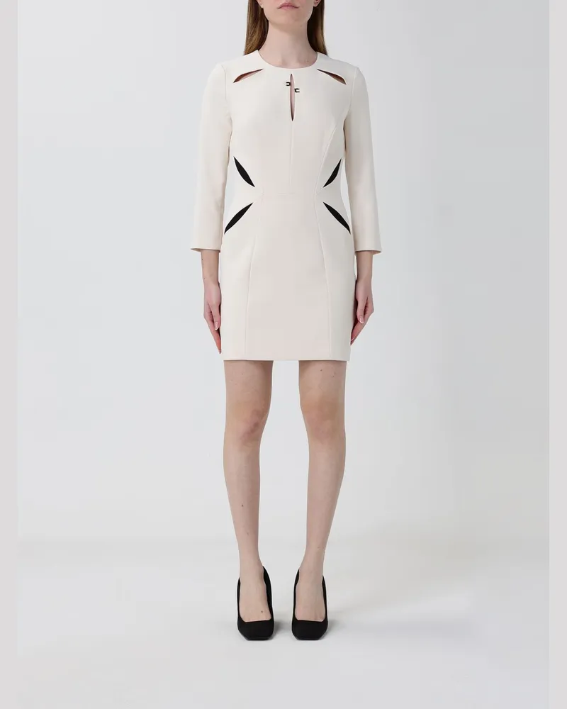 Elisabetta Franchi Kleid damen Butter