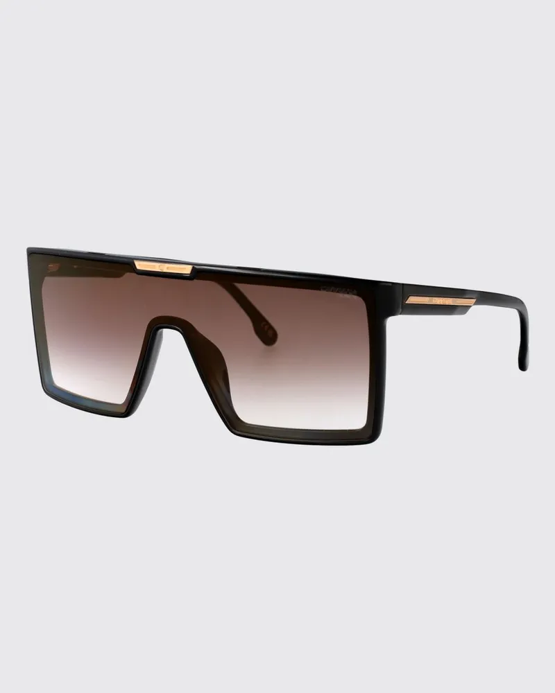 Carrera Rechteckige Sonnenbrille aus Öko-Polyamid mit Logo Schwarz