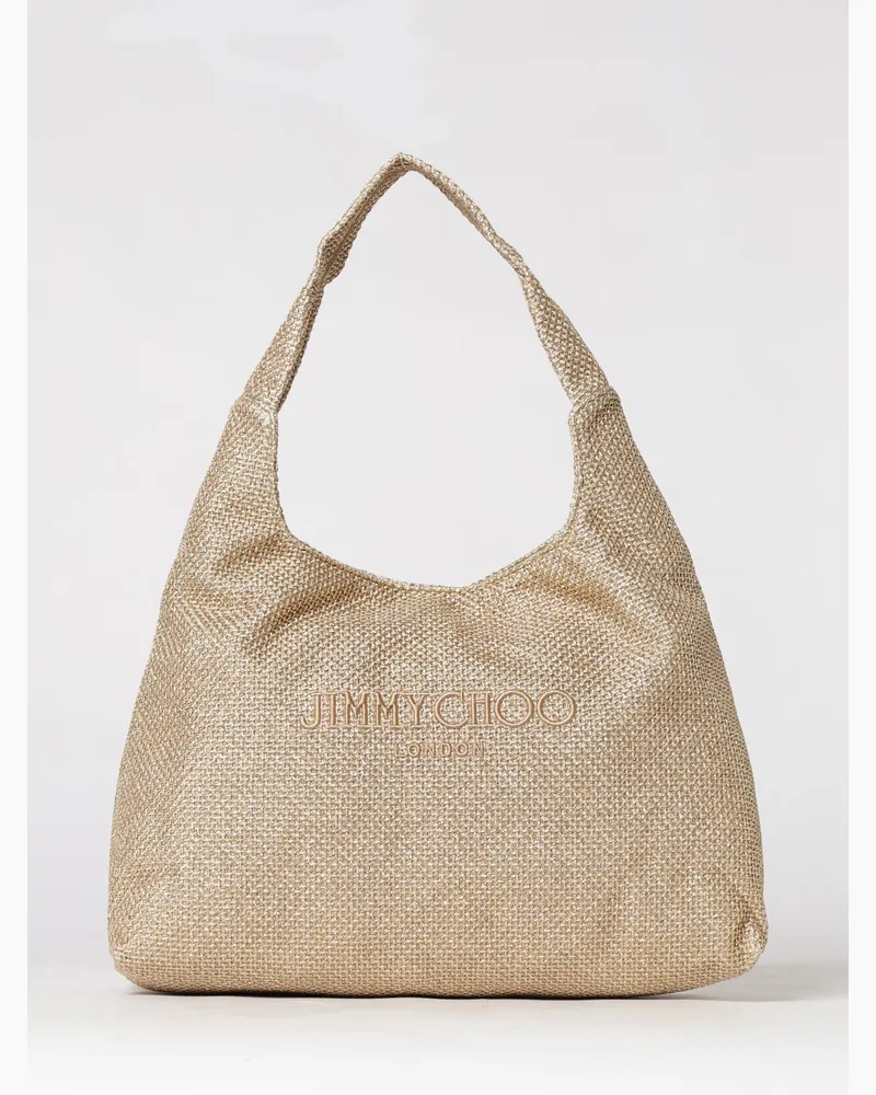 Jimmy Choo Schultertasche damen Beige