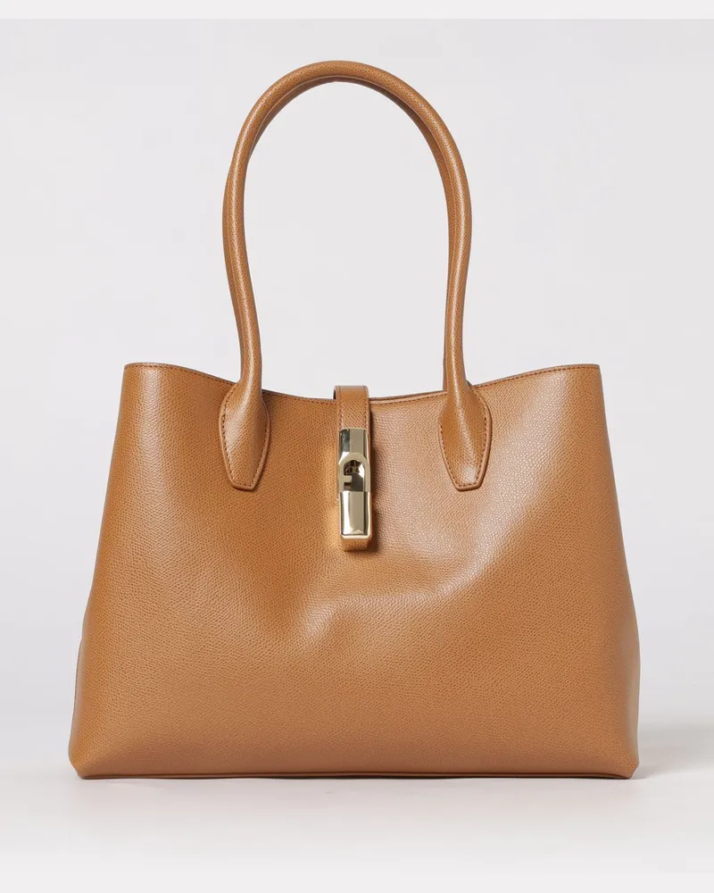 Furla Schultertasche damen Tabak