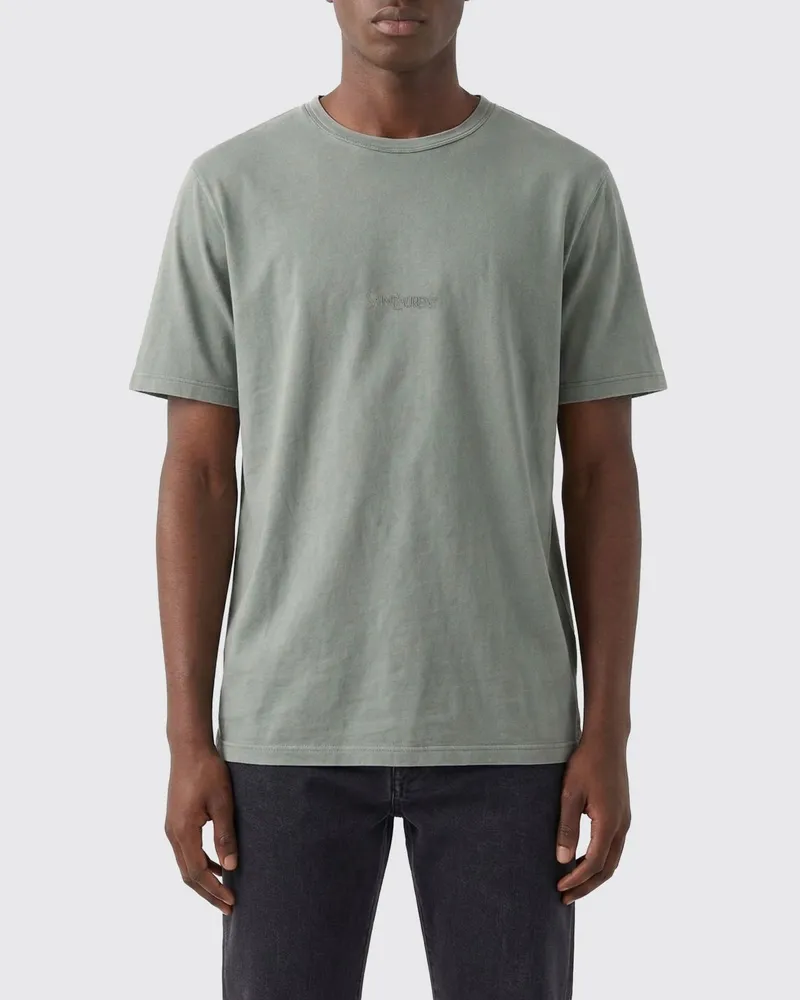 Saint Laurent T-shirt herren Grau
