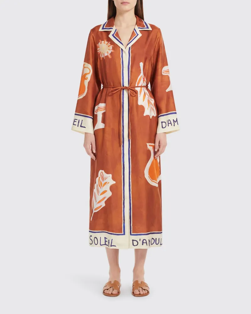 ALEMAIS Kleid damen Brick