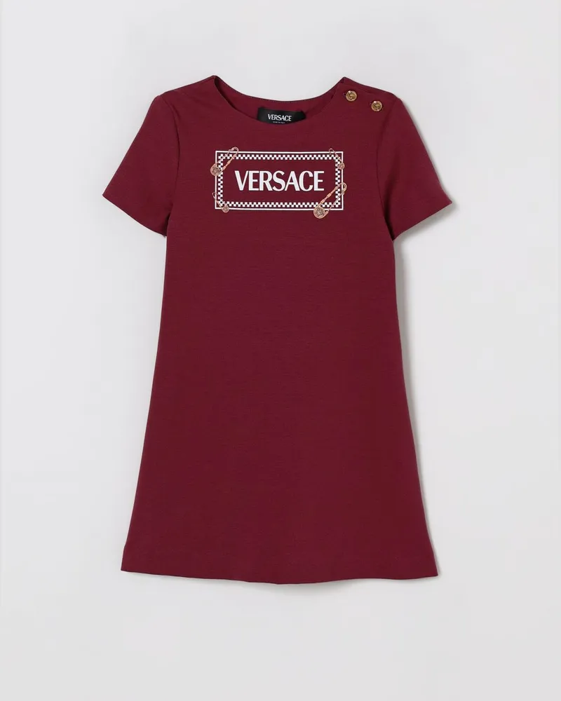 Versace Kleid kinder Burgunderrot
