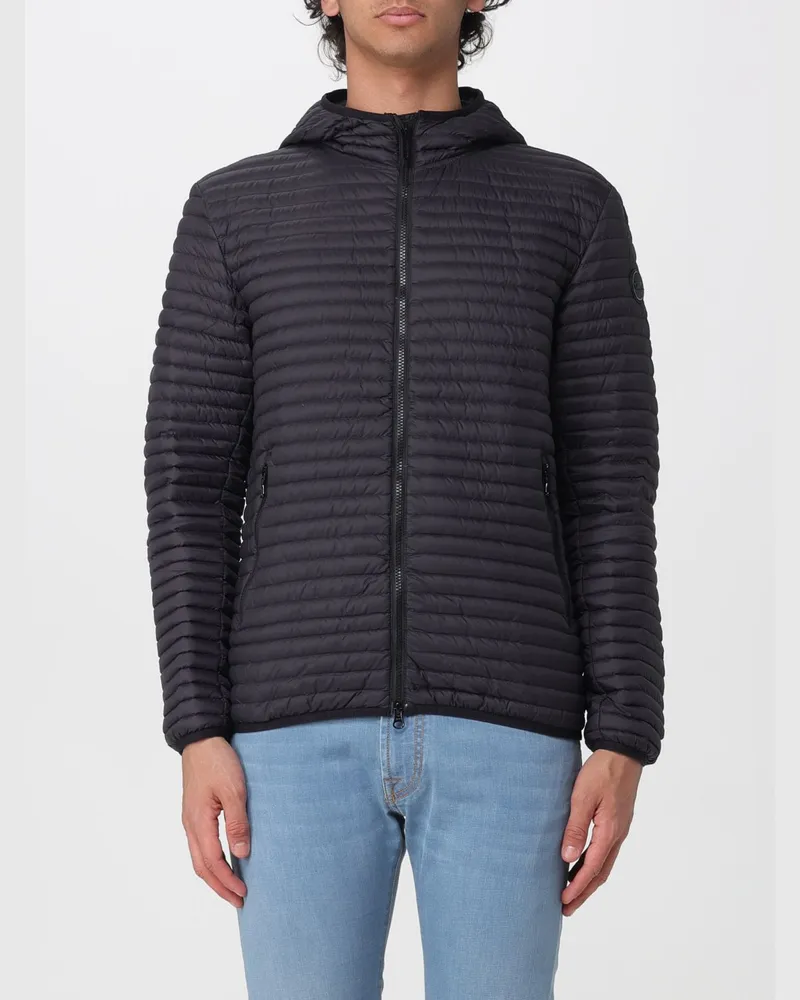 Colmar Ultraleichte Daunenjacke aus wattiertem Nylon Schwarz