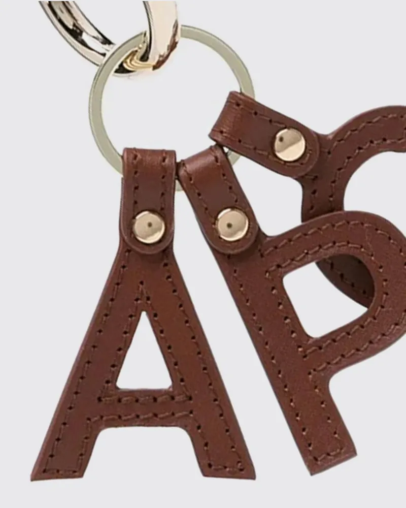 A.P.C. Portmonnaie herren Wallnuss