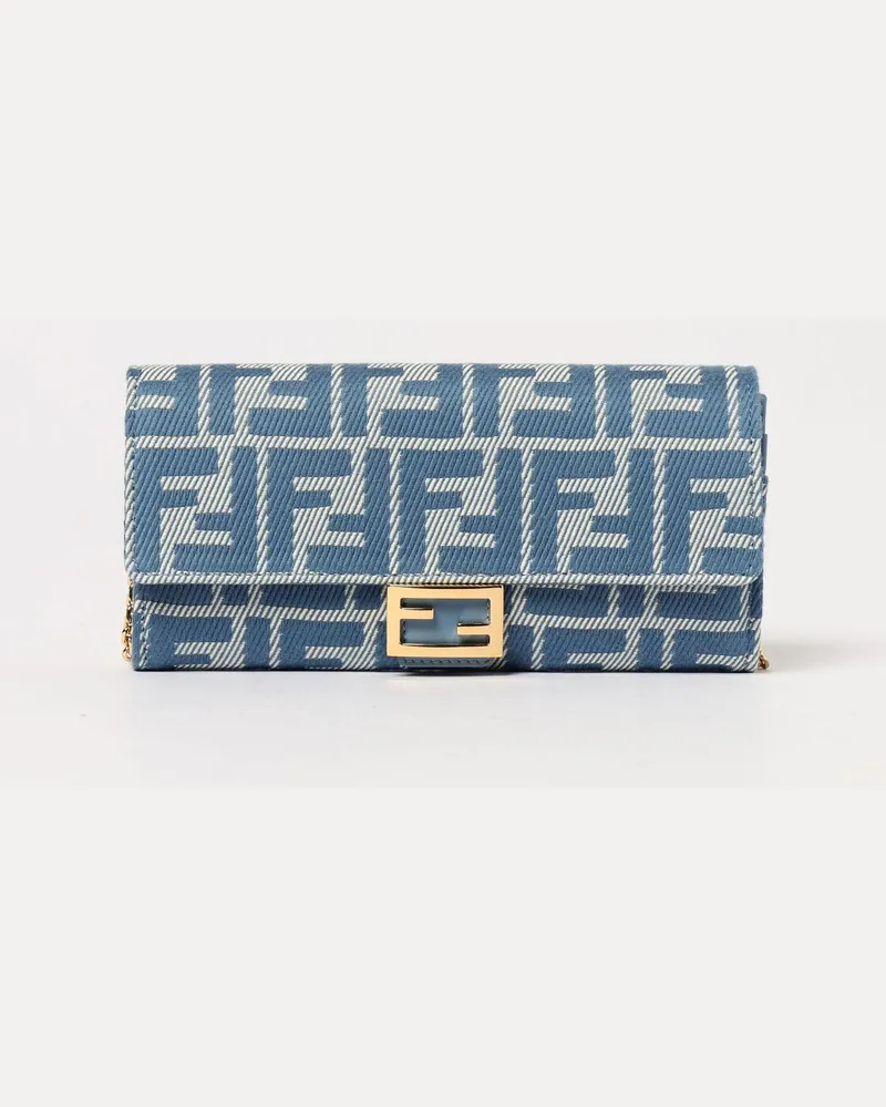 Fendi Geldbeutel damen Hellblau