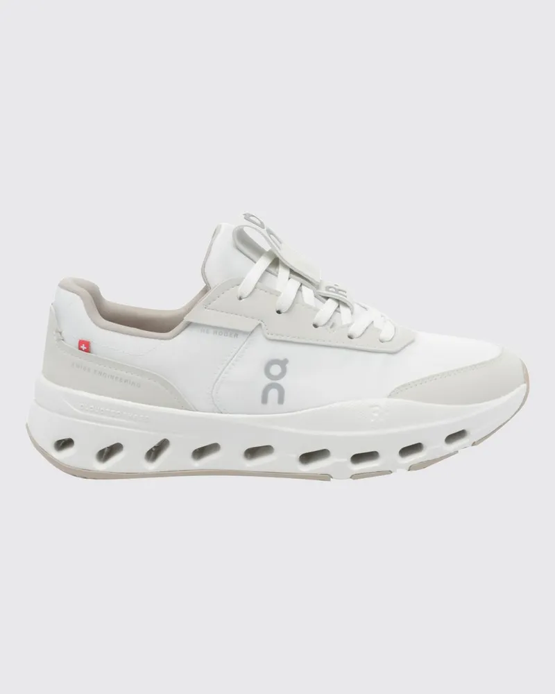 ON The Roger Wildcard Low-Top-Sneakers aus recyceltem Mesh Weiß