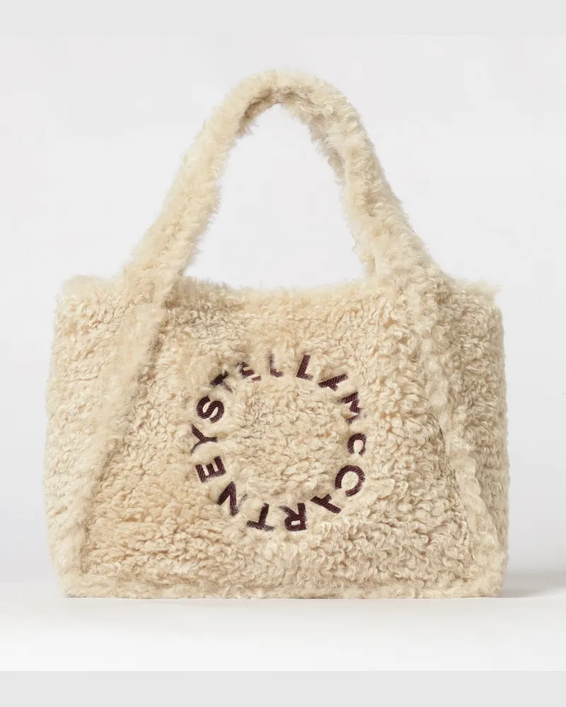 Stella McCartney Schultertasche damen Beige