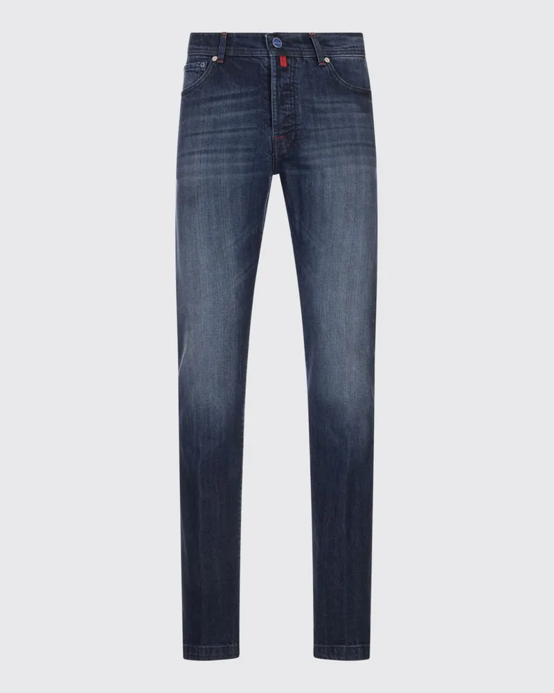 Kiton Hose herren Blau