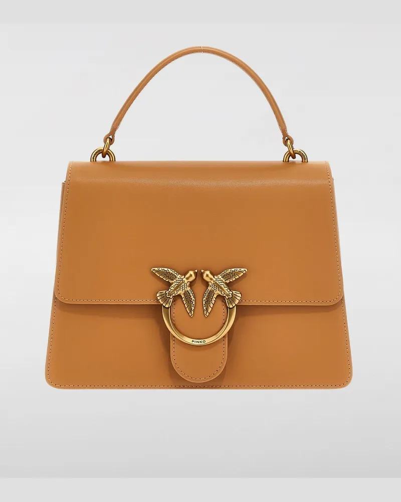 Pinko Handtasche damen Camel