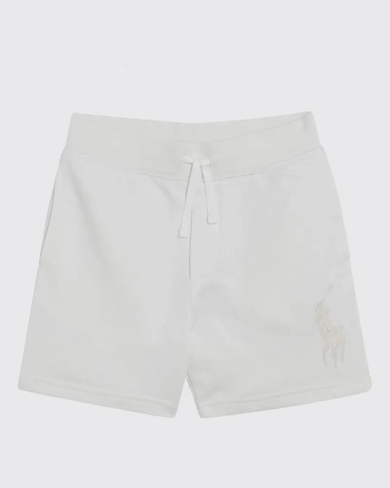 Ralph Lauren Jogging-Shorts aus Baumwolle Weiß