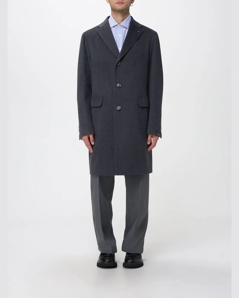 Tagliatore Mantel herren Grau