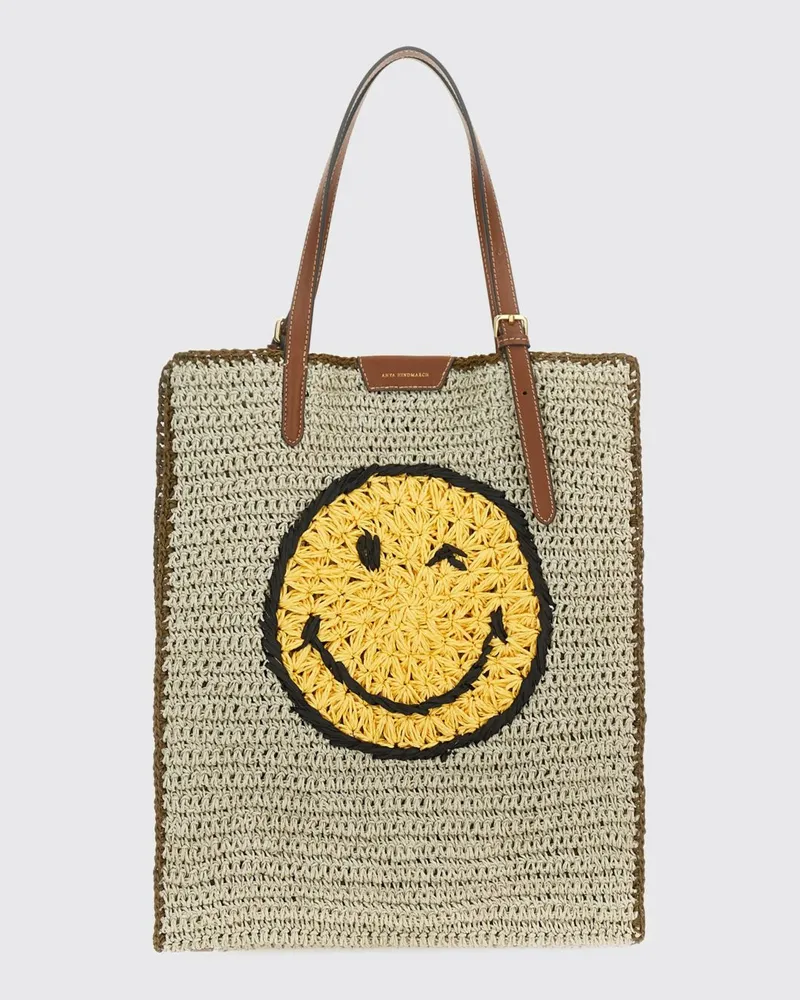 Anya Hindmarch Umhängetasche damen Beige