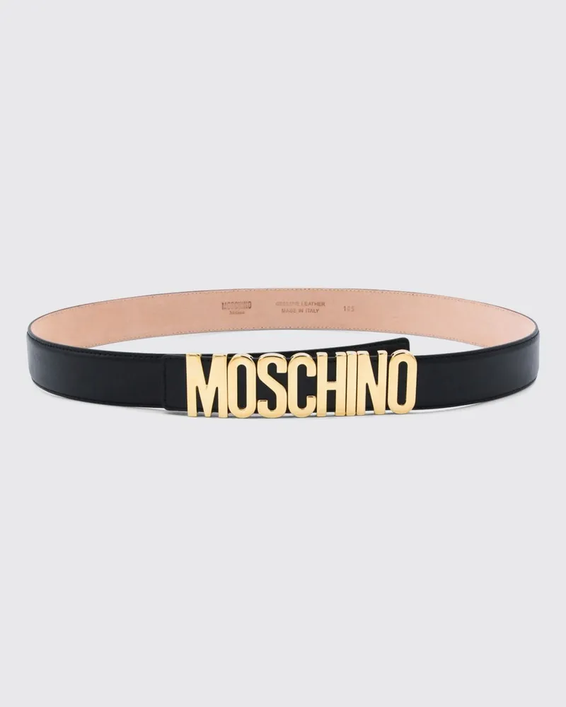 Moschino Gürtel herren Schwarz