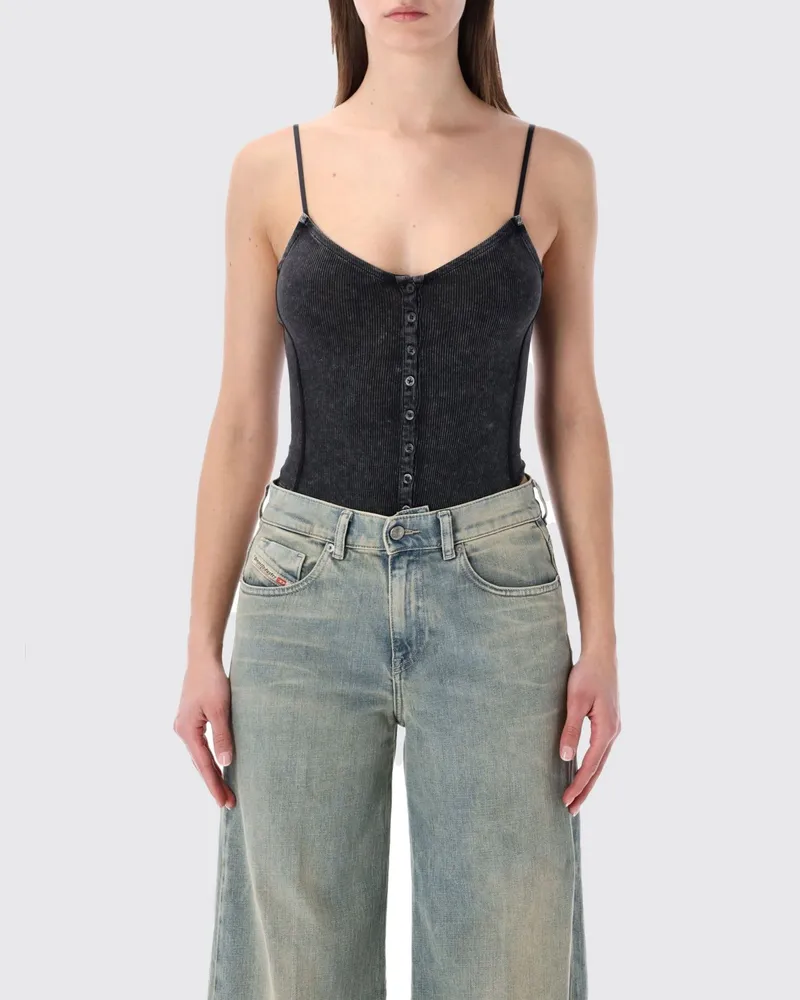 Diesel Top damen Schwarz