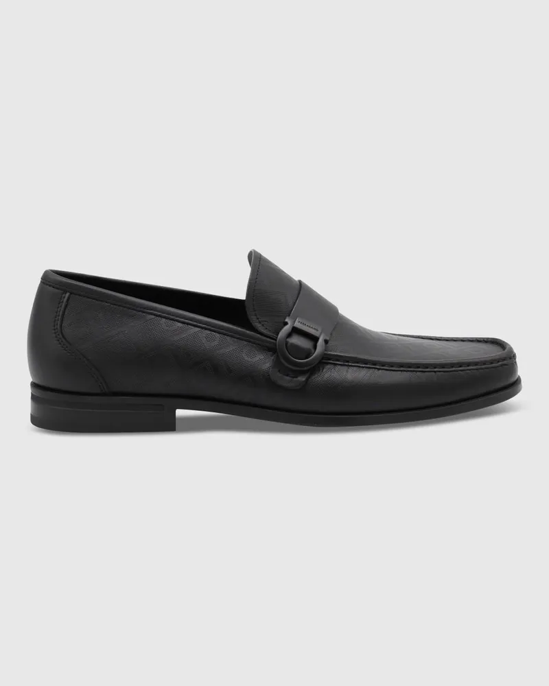 Ferragamo Mokassins herren Schwarz