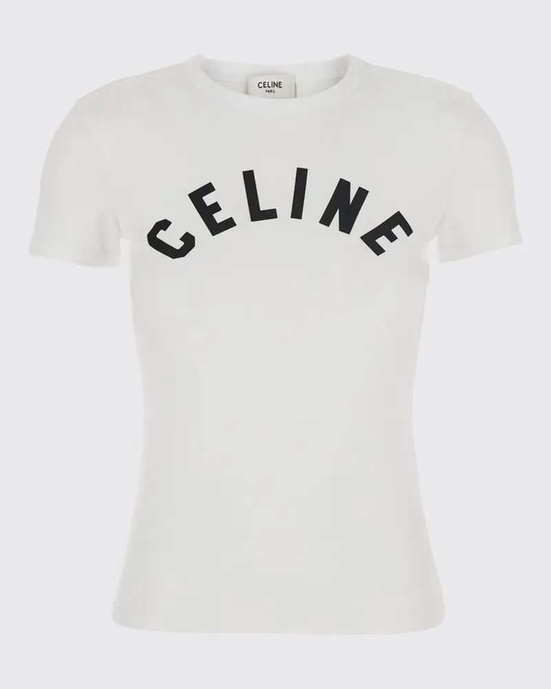 Celine T-shirt damen Weiß