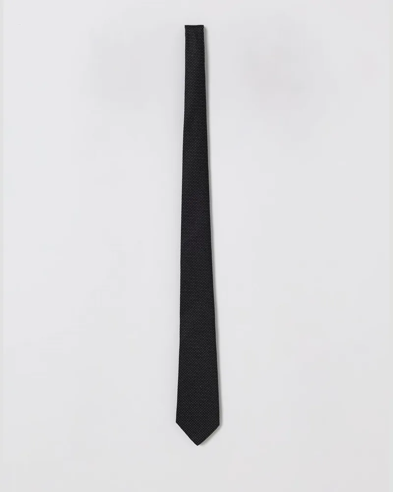 Emporio Armani Krawatte herren Schwarz