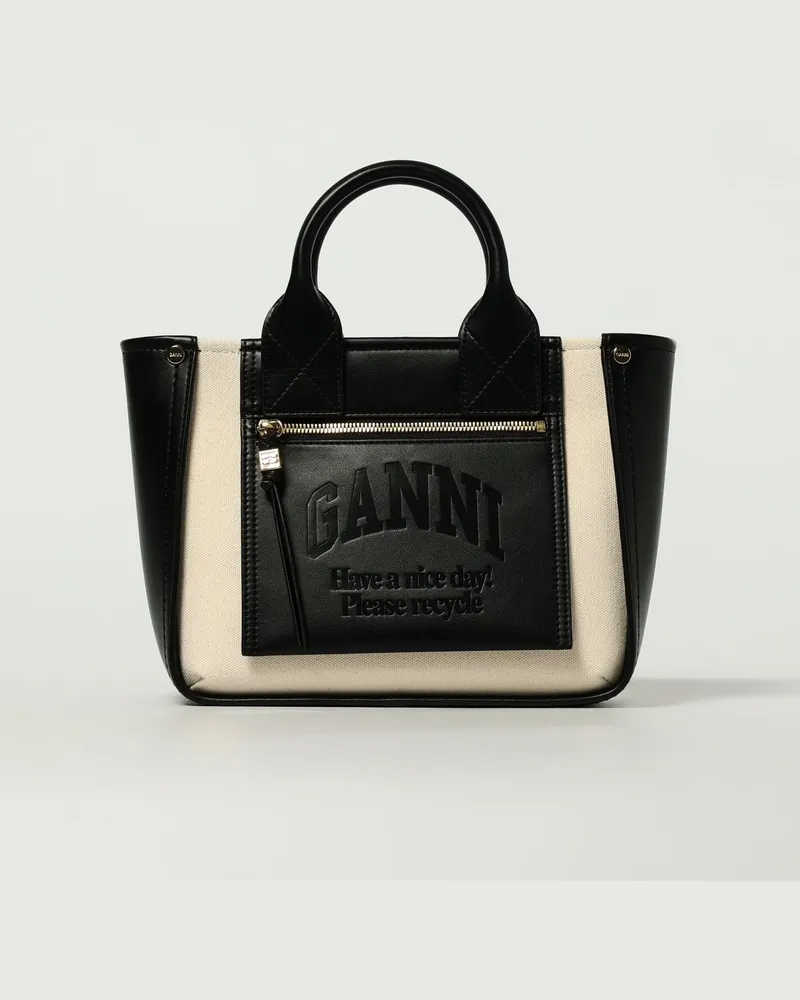 Ganni Handtasche damen Schwarz