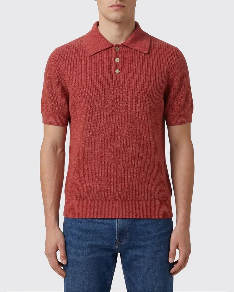 Brunello Cucinelli Pullover herren Strawberry