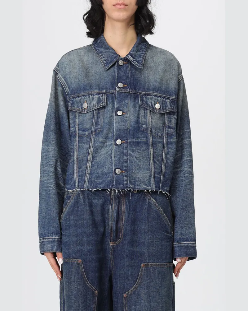 Maison Margiela Jacke damen Blau