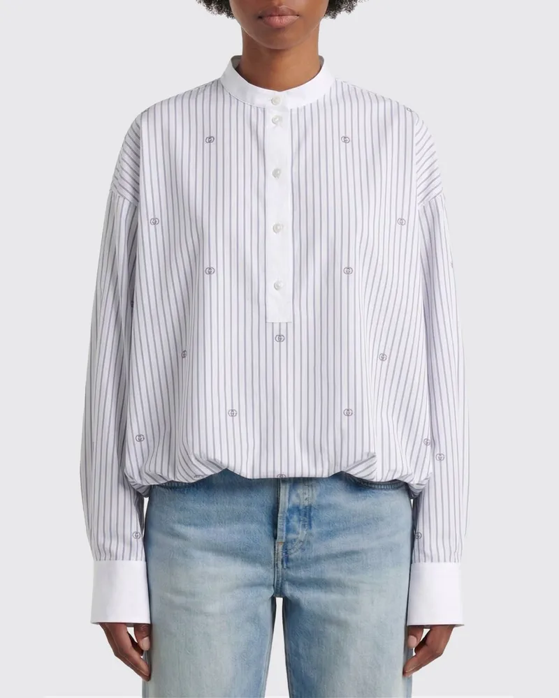 Gucci Hemdbluse damen Weiß