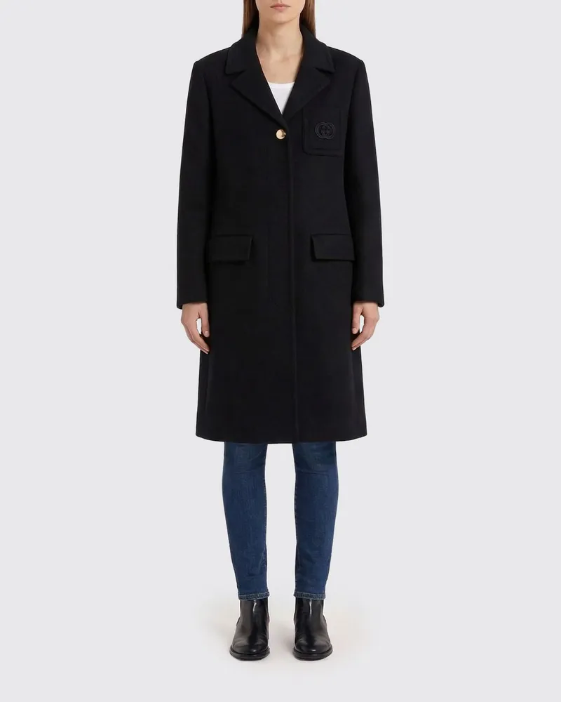 Gucci Mantel damen Schwarz