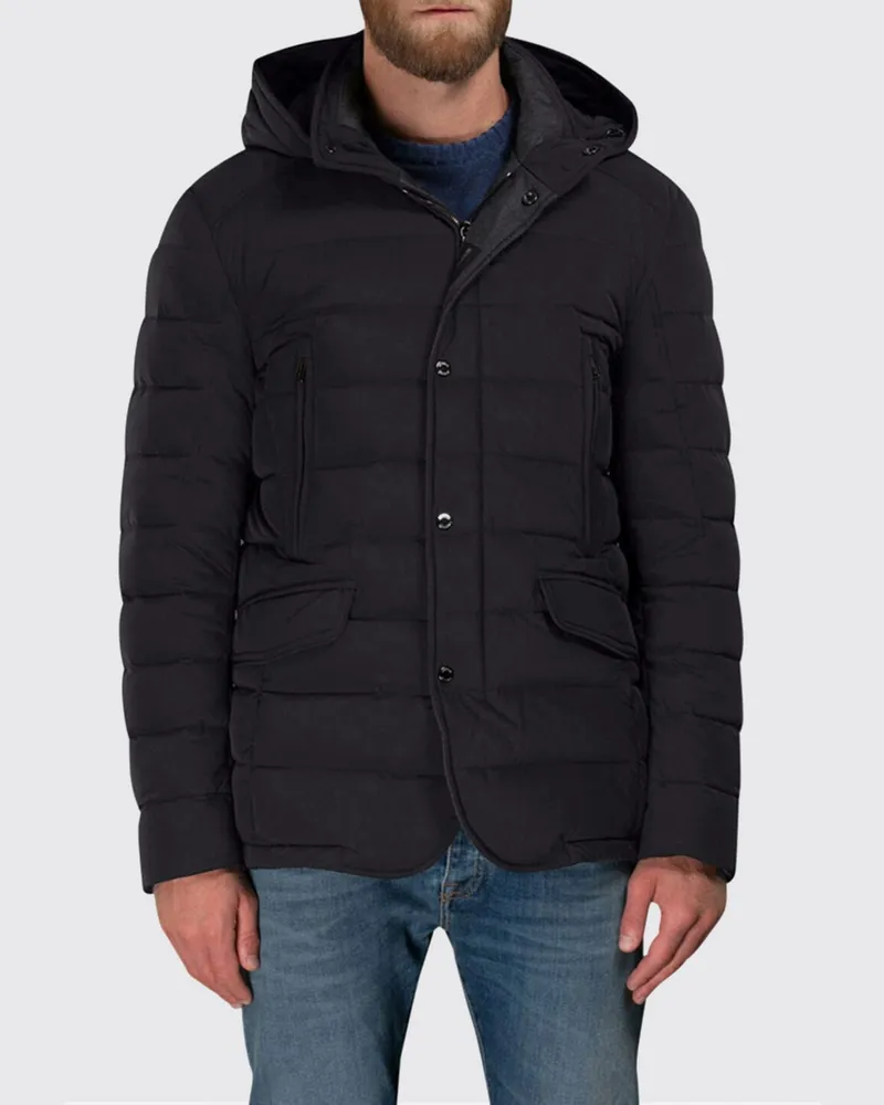 MOORER Jacke herren Schwarz