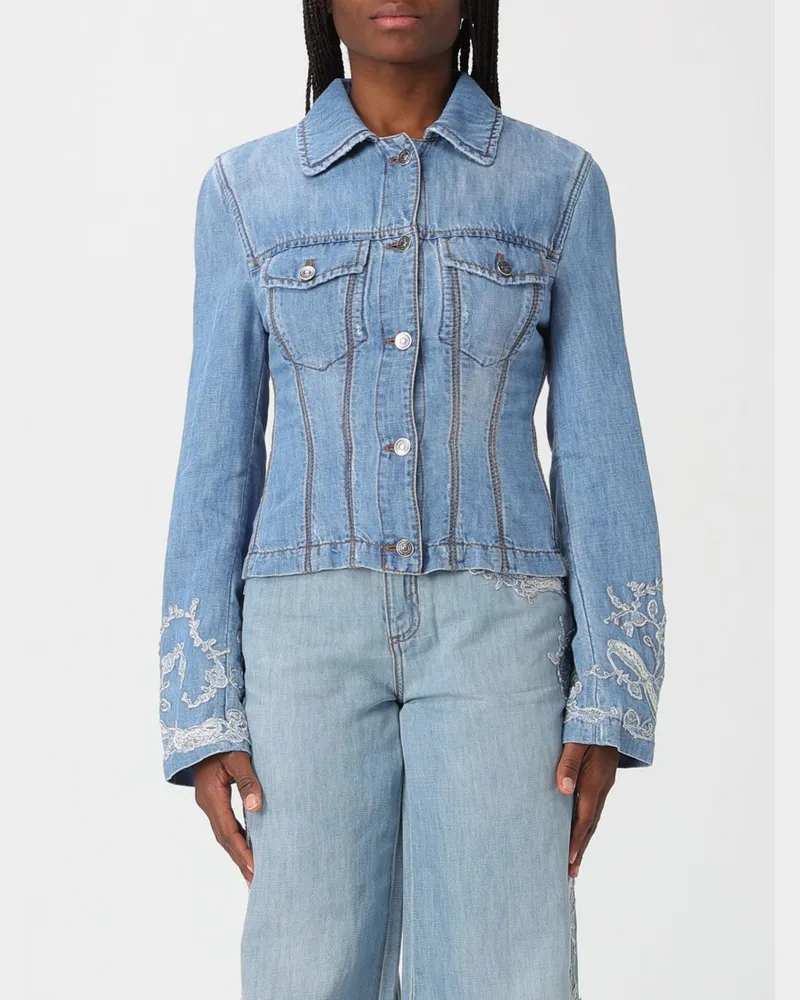 Ermanno Scervino Jacke damen Blau