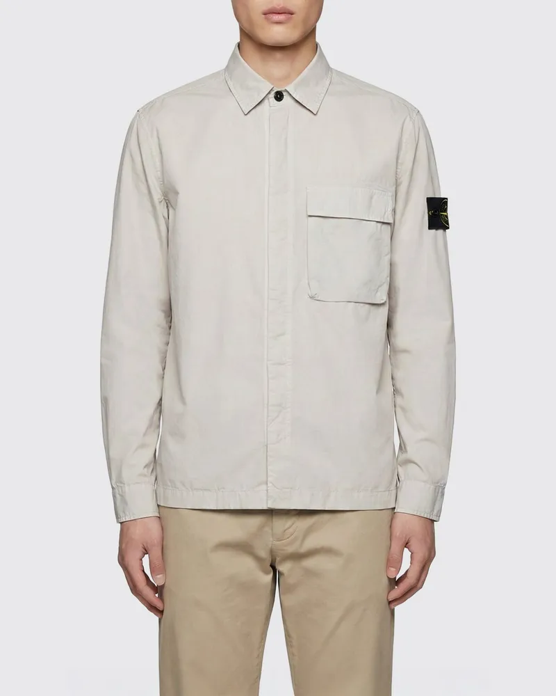 Stone Island Hemd herren Grau