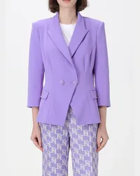 Elisabetta Franchi Blazer Violett